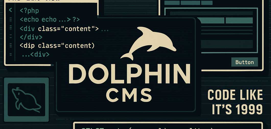 Code Like It's 1999 With Dolphin CMS