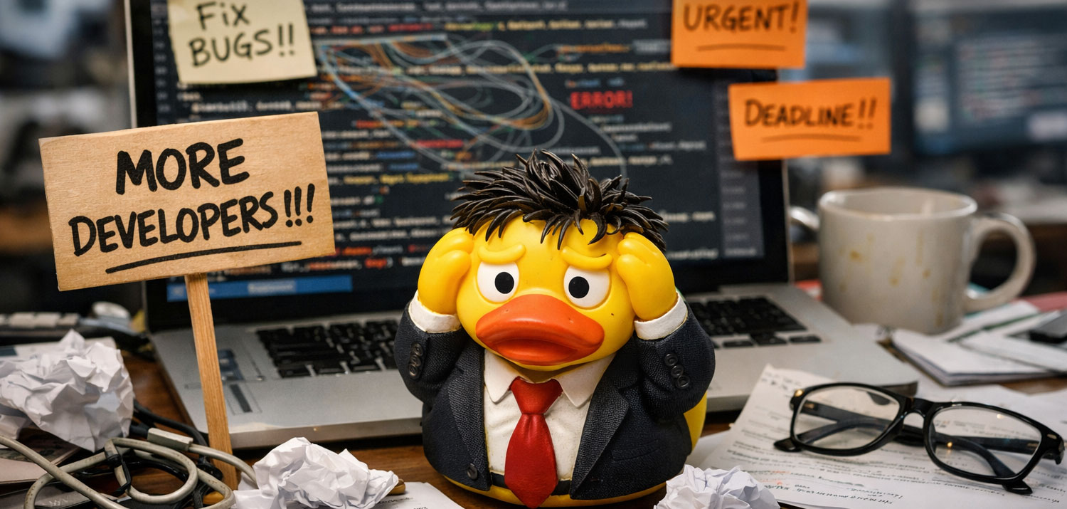 You Don’t Need More Developers. You Need Less… Whatever This Is.